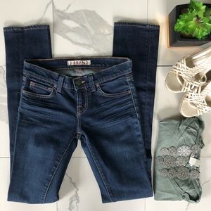 J. Brand Low Rise Pencil Leg Jean